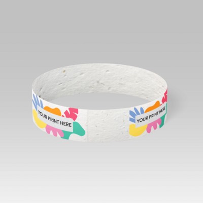 Picture of SEEDS PAPER WRISTBAND.