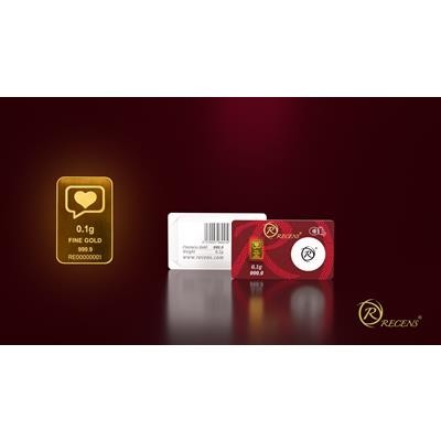 Picture of HEART EDITION NFC GOLD BAR