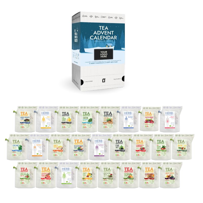 Picture of 25 PCS PREMIUM TEABREWER GIFT BOX in White