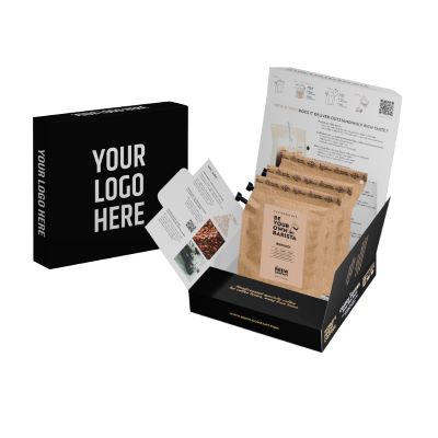 Picture of 3 PCS PREMIUN COFFEEBREWER GIFT BOX in Brown