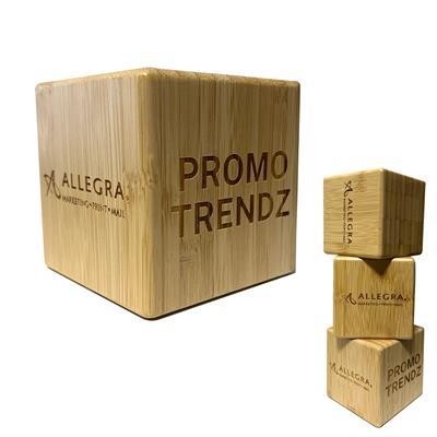 Picture of 3 INCH BAMBOO CUBE AWARD
