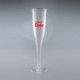 6,5 OZ PLASTIC CHAMPAGNE FLUTE image 2