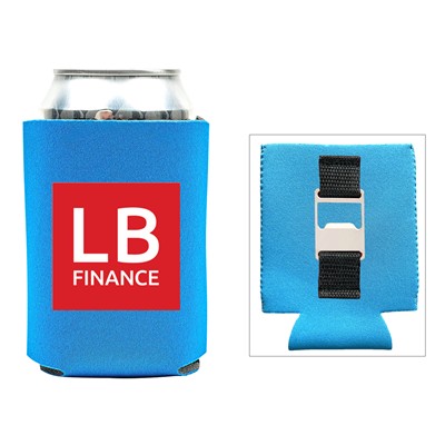 Picture of 12 OZ CAN & WINE BOTTLE COOLER with Bottle Opener