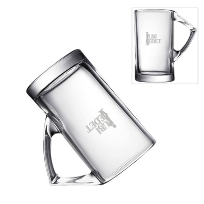 Picture of 13 OZ INVERT BEER MUG-FROSTED ETCHED