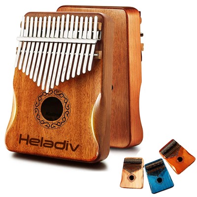 Picture of CUSTOM 17-KEY SAPELE KALIMBA THUMB PIANO