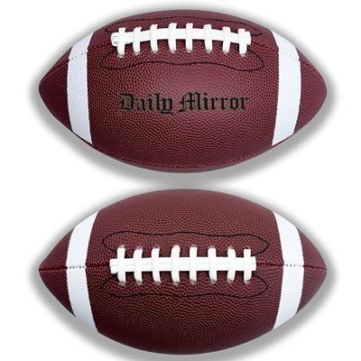 Picture of M SIZE RUBBER FOOTBALL-12 1 & 2 INCH