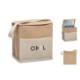 Picture of 3L JUTE AND CANVAS COOLER BAG