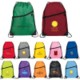 Picture of DRAWSTRING BACKPACK RUCKSACK with Zipper Polyester Pocket