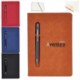 HARDCOVER PU NOTE PAD WTOUCHSCREEN PEN image 2