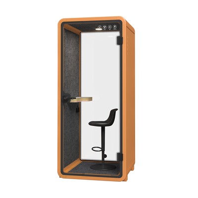 Picture of SOUNDPROOF OFFICE PHONE BOOTH-SINGLE
