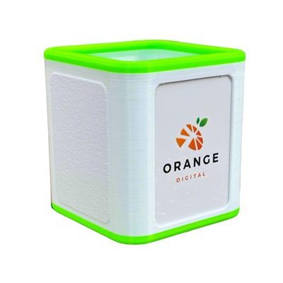 Picture of CUSTOM SMART NFC BRANDED SQUARE PEN POT