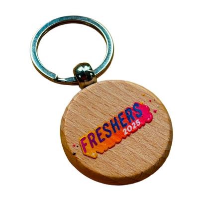 Picture of CUSTOM WOOD KEYRING