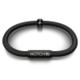Picture of NOTCH® BRACELET WRISTBAND MADE FROM SPORTS CORD - BLACK