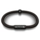 Picture of NOTCH® BRACELET WRISTBAND MADE FROM RECYCLED OCEAN PLASTIC – JET BLACK