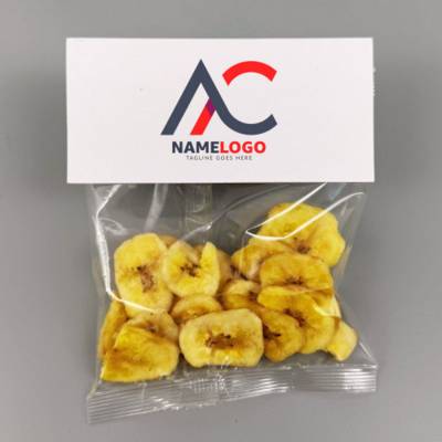 Picture of HEADER SNACK BAG - BANANA CHIPS - HEALTHY TREAT - 25G
