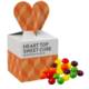 Picture of HEART TOP SWEETS CUBE - SKITTLES - 40G