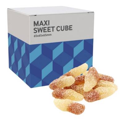 Picture of MAXI SWEETS CUBE - FIZZY COLA BOTTLES - 60G