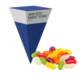 Picture of MIDI ECO SWEETS CONE PYRAMID - JELLY BEANS - 40G