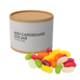 Picture of MIDI ECO SWEETS JAR - CARDBOARD CARD TUBE - JELLY BEANS - 40G
