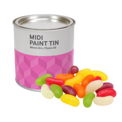 Picture of SWEETS PAINT TIN - JELLY BEANS - 60G