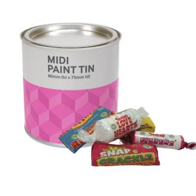 Picture of SWEETS PAINT TIN - FIZZY SWIZZELS MINI MIX - 75G