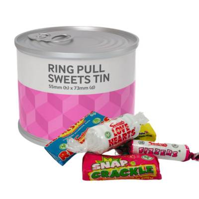 Picture of RING PULL SWEETS TIN - SWIZZELS MINI MIX - 50G