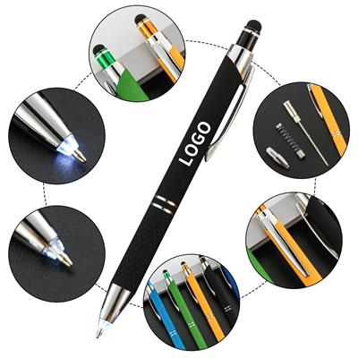 Picture of THREE in One Stylus LED Ball Pen Pen