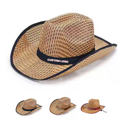 Picture of STRAW COWBOY VISOR HAT