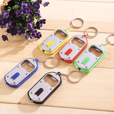 Picture of BOTTLE OPENER LED LIGHT KEYRING CHAIN