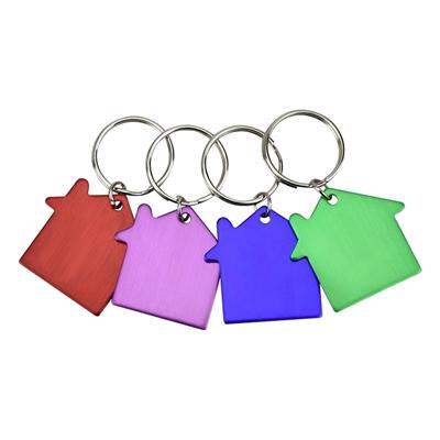 Picture of HOUSE SHAPE SOFT PLASTIC KEY TAG