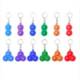Picture of SILICONE POP BUBBLE FIDGET KEYRING CHAIN