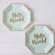 Picture of DISPOSABLE DINNERWARE SET PAPER PLATES WEDDING SUPPLY