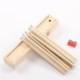 Picture of 12-PIECE COLOUR PENCIL SET in Wood Ruler Box