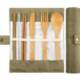 Picture of BAMBOO TRAVEL UTENSILS SET with Carrying Case