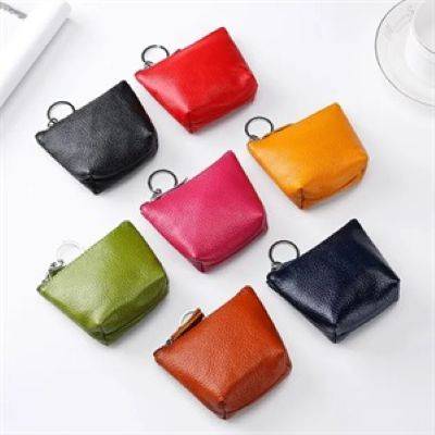 Picture of MINI COIN WALLET with Keyring Chain Ring Holder