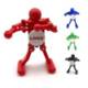 Picture of CLOCKWORK WIND UP DANCING ROBOT TOY