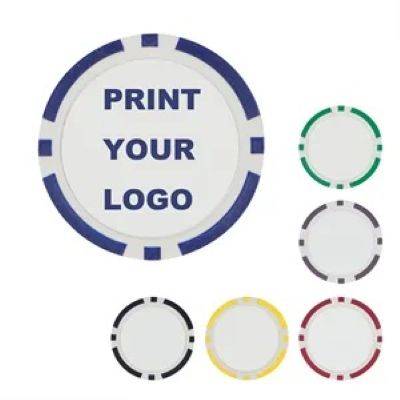 Picture of POKER CHIP GOLF BALL MARKER
