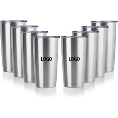 Picture of 20OZ STAINLESS STEEL METAL & PP TUMBLER