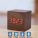 Picture of WOOD CUBE DIGITAL ALARM CLOCK