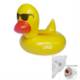 Picture of YELLOW DUCK SHAPE INFLATABLE COASTERS & CUP HOLDER