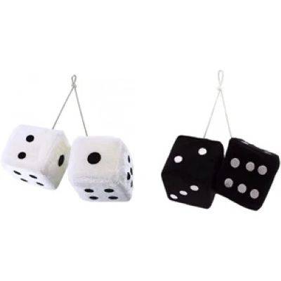 Picture of FUZZY CAR DICE.