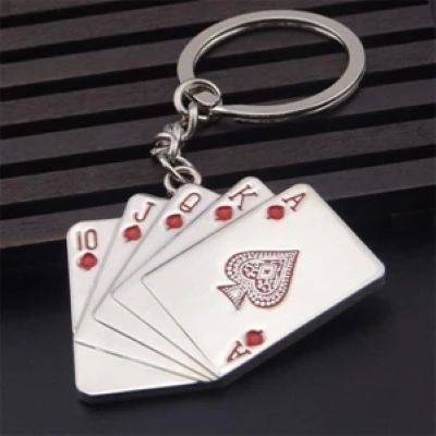 Picture of PLAYING CARD KEYRING