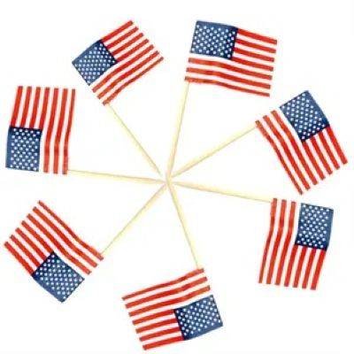 Picture of WOOD USA TOOTHPICK FLAG