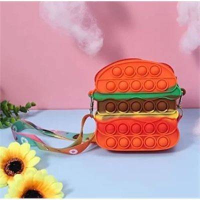 Picture of POP PUSH BUBBLE FIDGET TOY BURGER BAG