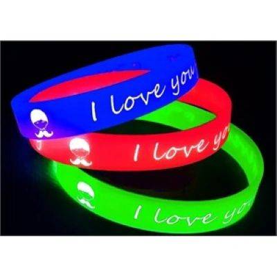 Picture of GLOW in the DARK WRIST BAND.
