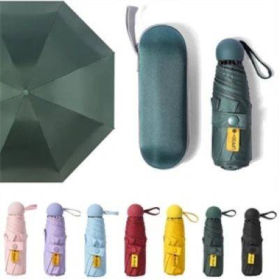 Picture of FOLDING TRAVEL UMBRELLA with Capsule Case