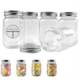 Picture of CLEAR TRANSPARENT PLASTIC MASON JAR STYLE CUP