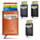 Picture of LEATHER LINING RFID BLOCKING CREDIT CARD HOLDER