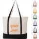 Picture of CANVAS TOTE BAG with an External Pocket