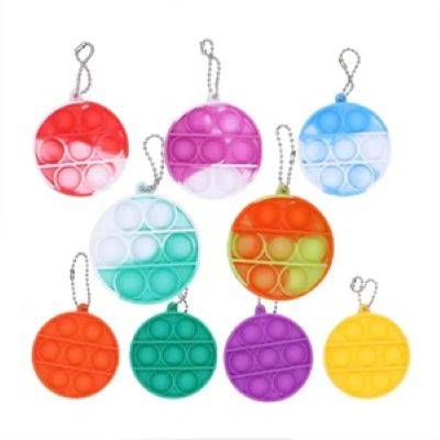 Picture of TIE DYE PUSH BUBBLE FIDGET SENSORY TOY